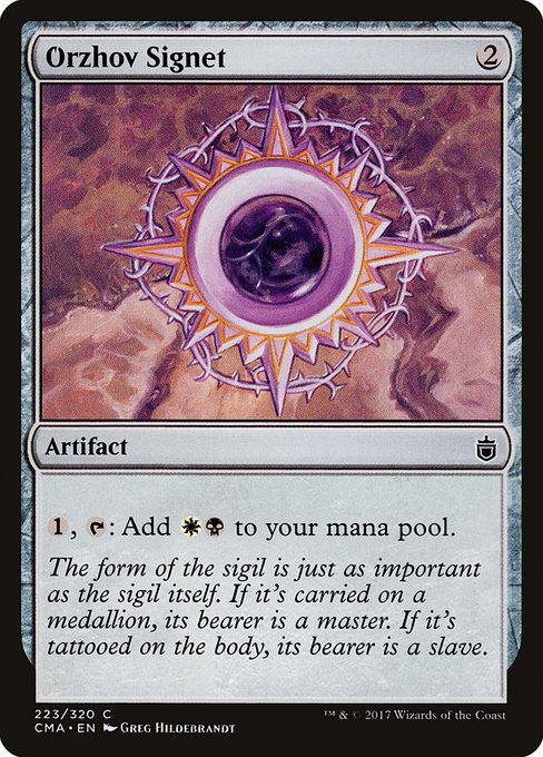 CMA: Orzhov Signet