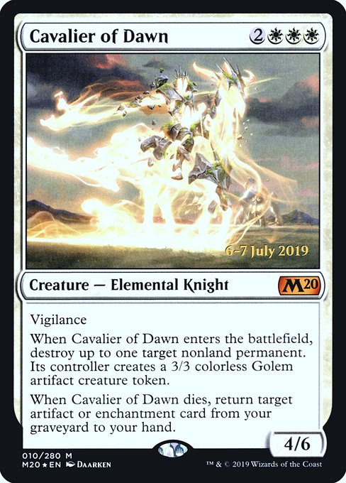 PM20: Cavalier of Dawn (Foil)