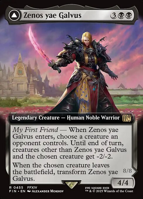FIN: Zenos Yae Galvus (Extended Art) (Foil)