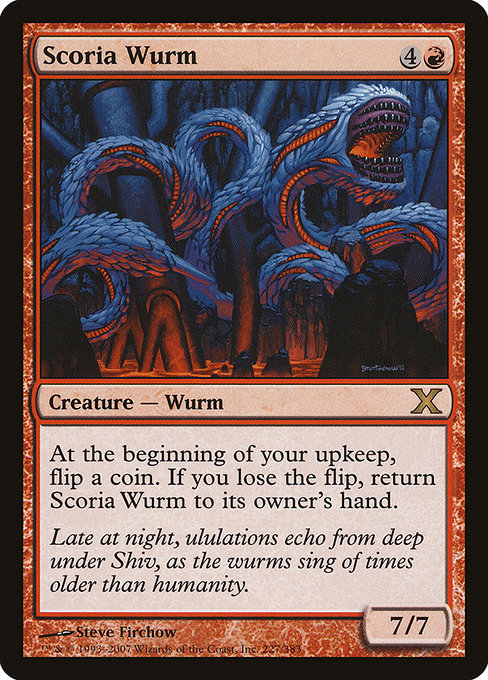 10E: Scoria Wurm (Foil)
