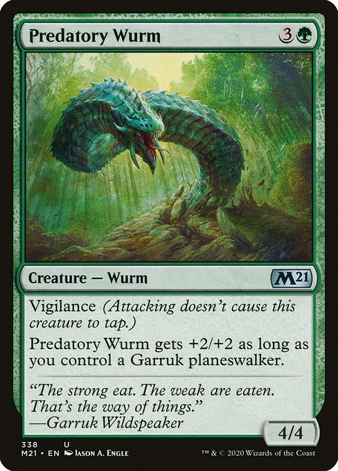 M21: Predatory Wurm