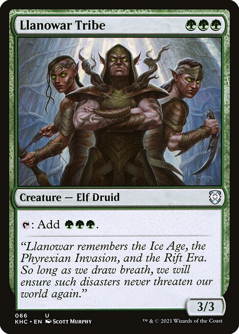 KHC: Llanowar Tribe