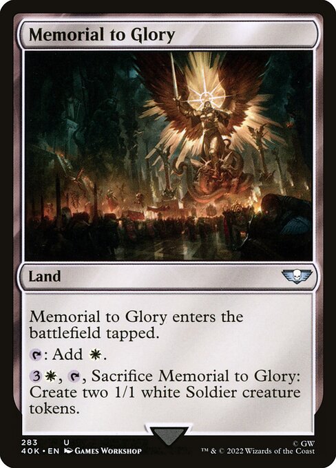 40K: Memorial to Glory