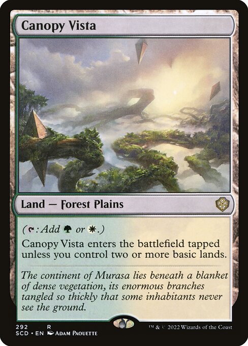 SCD: Canopy Vista