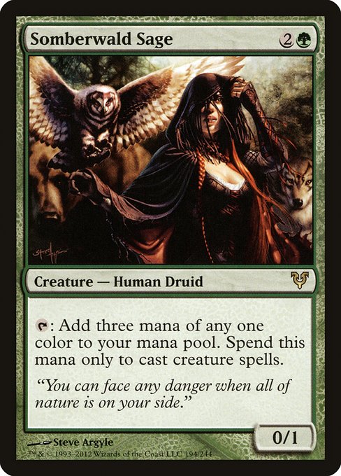 AVR: Somberwald Sage (Foil)