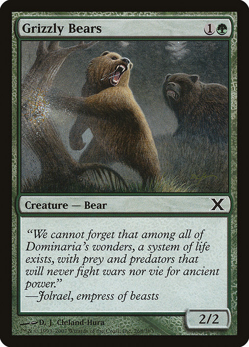 10E: Grizzly Bears (Foil)