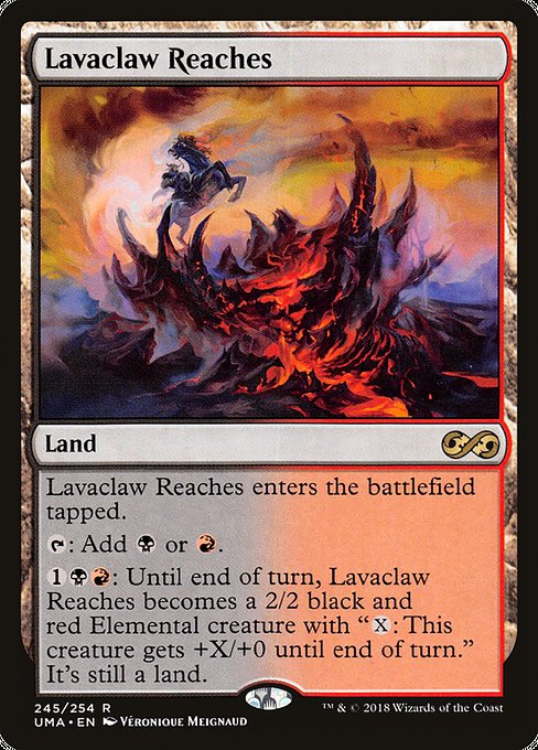UMA: Lavaclaw Reaches (Foil)