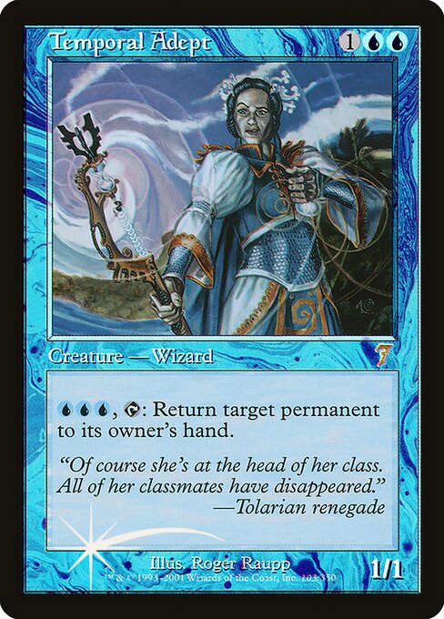 7ED: Temporal Adept (Foil)