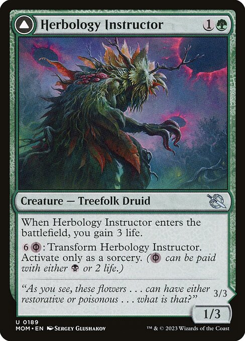 MOM: Herbology Instructor (Foil)