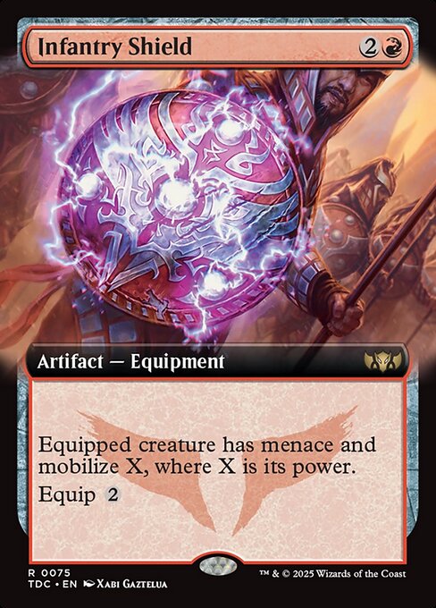TDC: Infantry Shield (Extended Art)