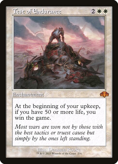 DMR: Test of Endurance (Retro Frame) (Foil)