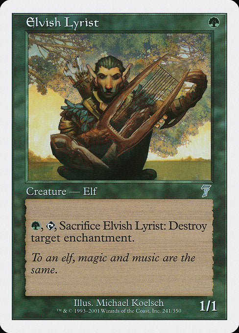 7ED: Elvish Lyrist