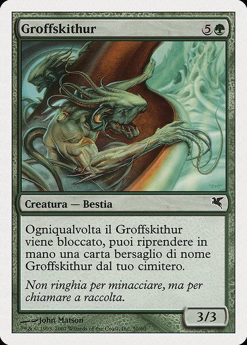 PSAL: Groffskithur (Italian) - "Groffskithur" (K30)
