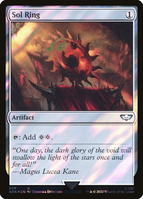 40K: Sol Ring (249) (Surge Foil)