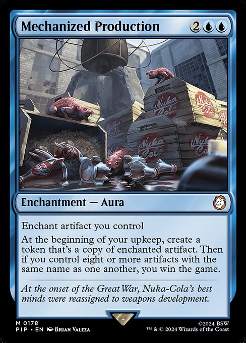 PIP: Mechanized Production