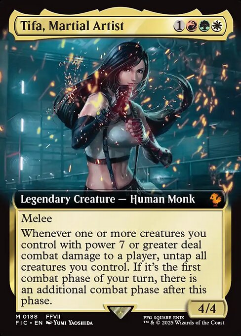 FIC: Tifa, Martial Artist (Extended Art) (Foil)