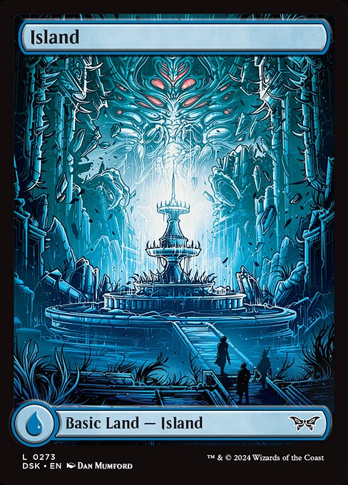 DSK: Island (273) - Full Art (Foil)