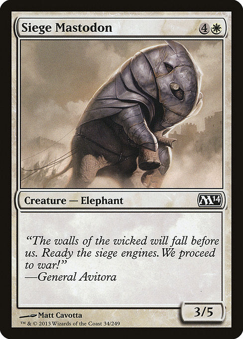 M14: Siege Mastodon (Foil)