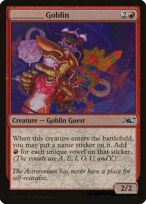 UNF: _____ Goblin (Galaxy Foil)