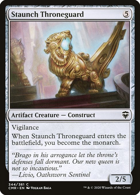 CMR: Staunch Throneguard (Foil)