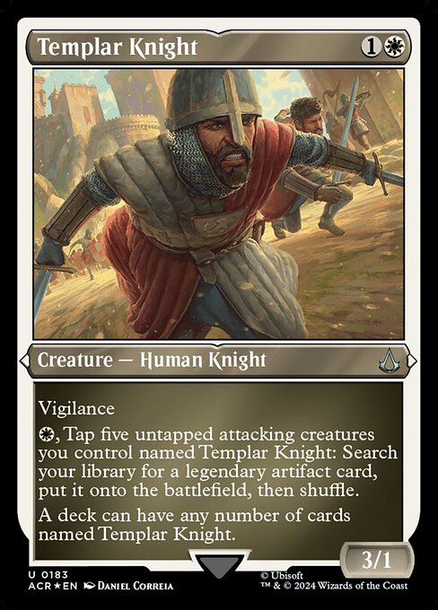 ACR: Templar Knight (Foil Etched)