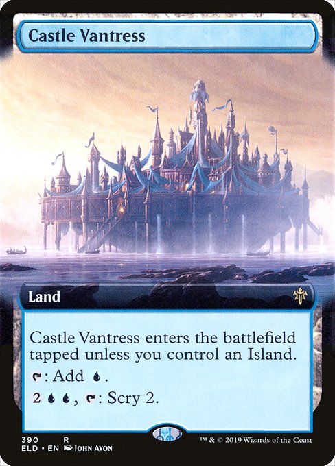 ELD: Castle Vantress (Extended Art) (Foil)