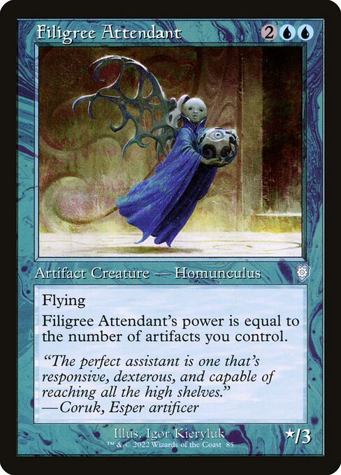 BRC: Filigree Attendant (Retro Frame)