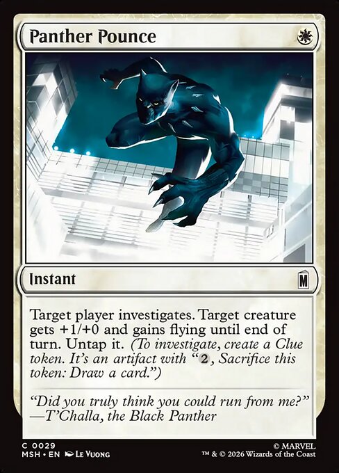 MSH: Panther Pounce (Foil)