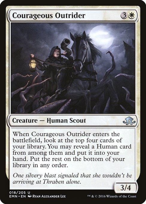 EMN: Courageous Outrider (Foil)