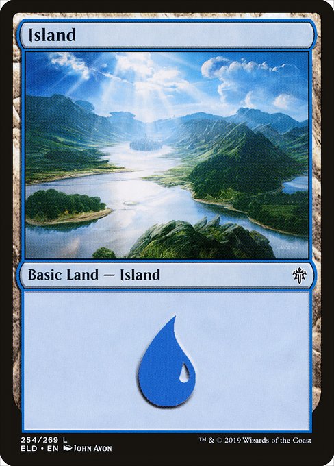 ELD: Island (254) (Foil)