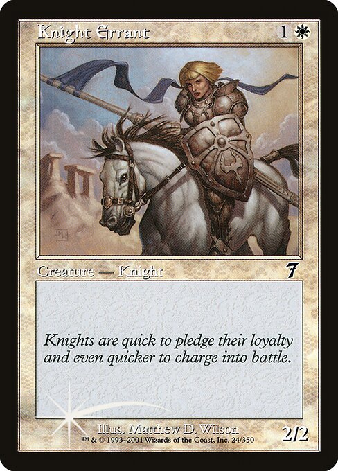 7ED: Knight Errant (Foil)