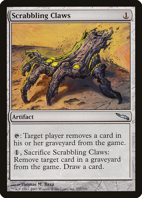 MRD: Scrabbling Claws
