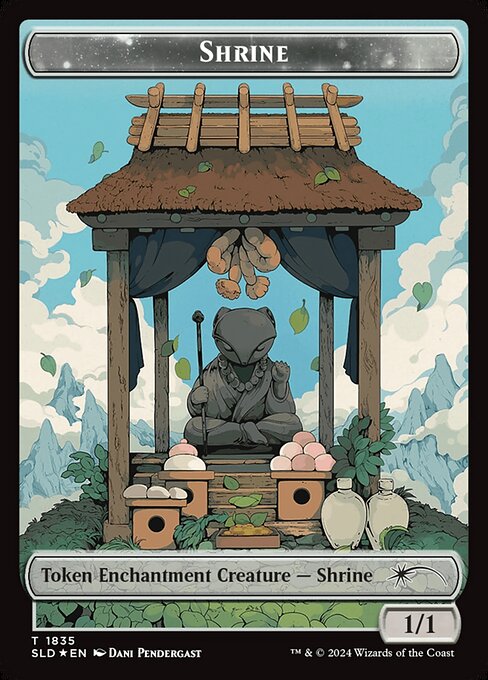 SLD: Shrine Token (Rainbow Foil)