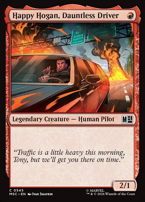 MSC: Happy Hogan, Dauntless Driver (0545)