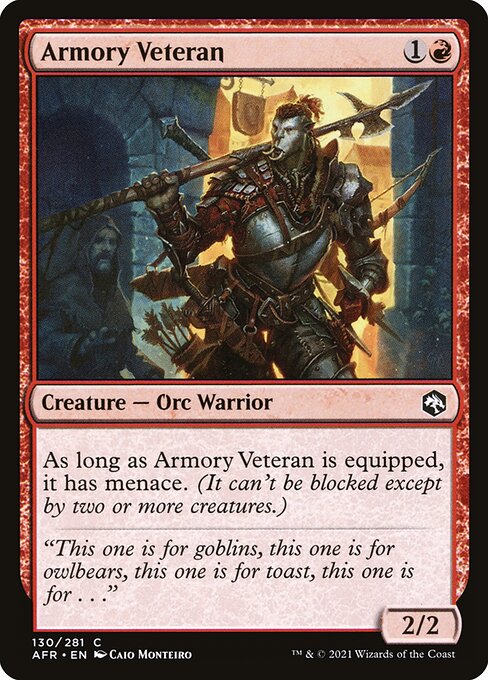 AFR: Armory Veteran (Foil)