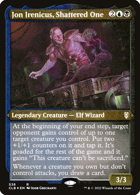 CLB: Jon Irenicus, Shattered One (Foil Etched)
