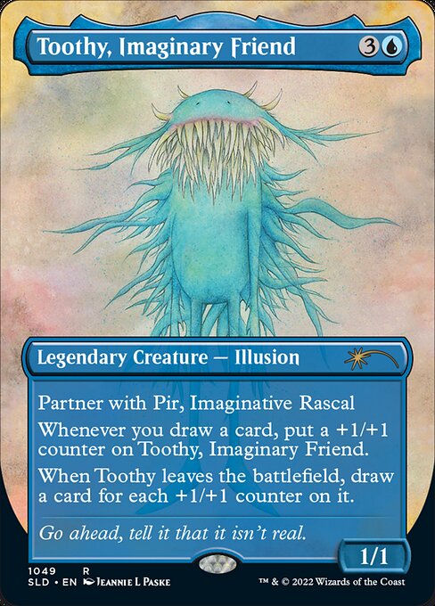 SLD: Toothy, Imaginary Friend (Borderless) (Foil)