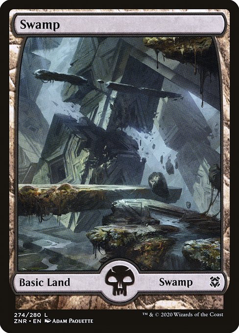 ZNR: Swamp (274) - Full Art