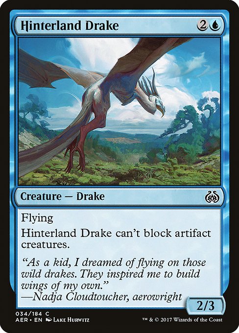 AER: Hinterland Drake (Foil)