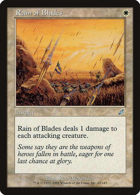 SCG: Rain of Blades (Foil)
