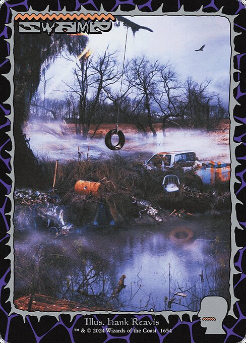 SLD: Swamp (1654) (Foil)