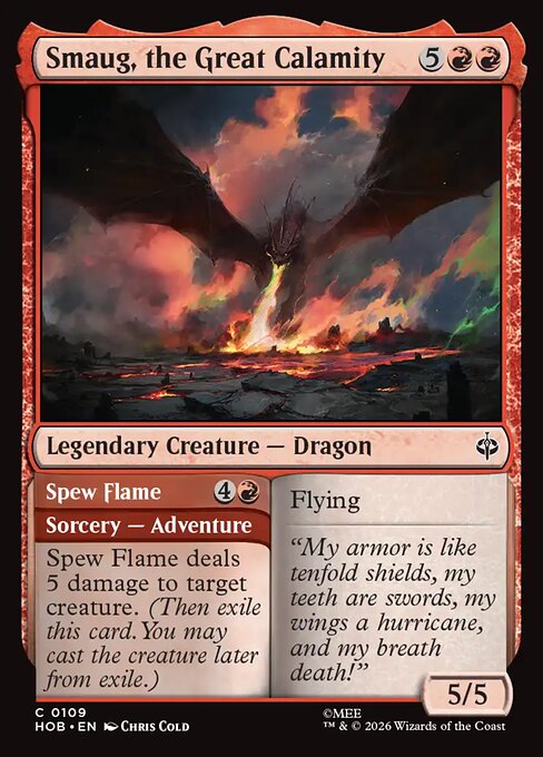 HOB: Smaug, the Great Calamity (Foil)