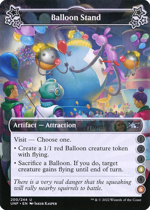UNF: Balloon Stand (4-6) (Foil)