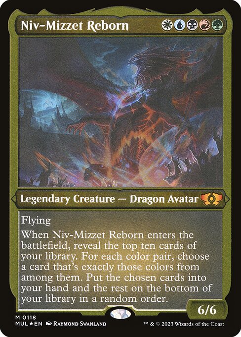 MUL: Niv-Mizzet Reborn (Foil Etched)