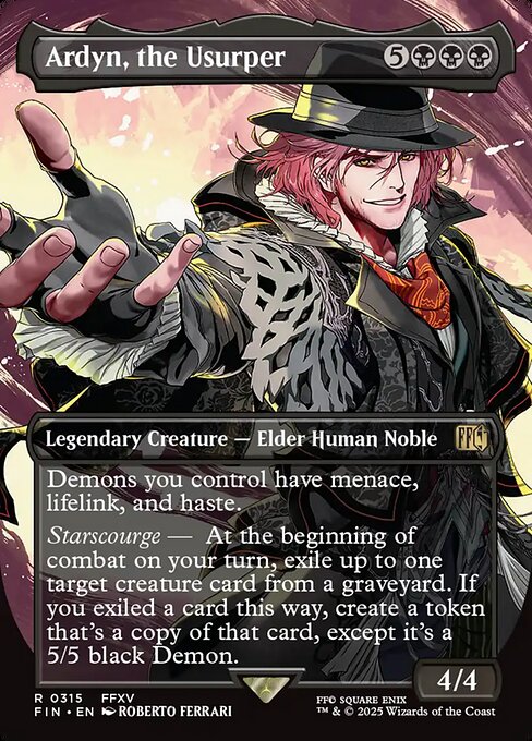 FIN: Ardyn, the Usurper (Borderless) (0315) (Foil)