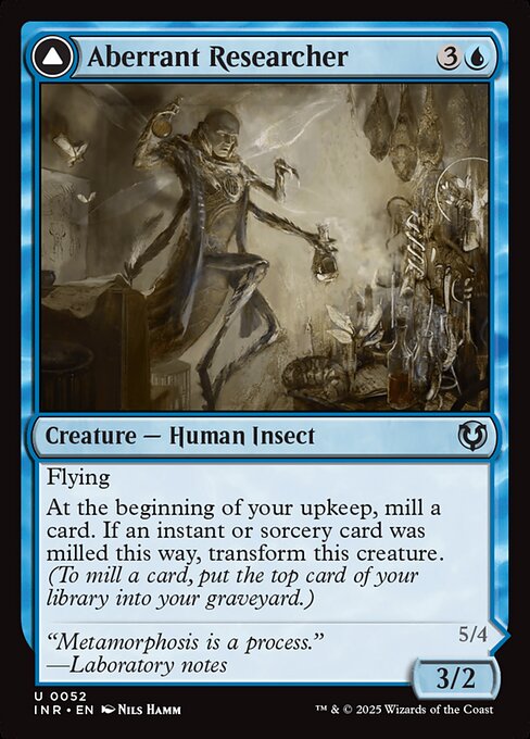 INR: Aberrant Researcher