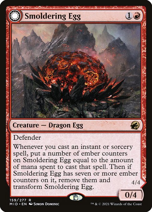 MID: Smoldering Egg (Foil)
