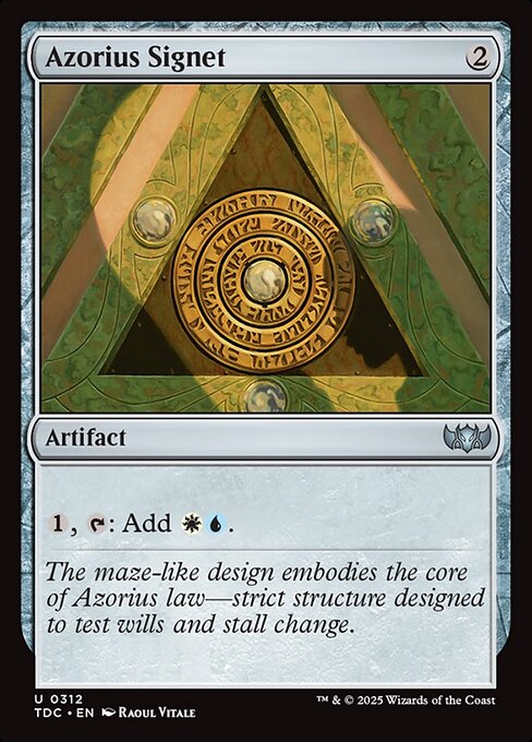 TDC: Azorius Signet