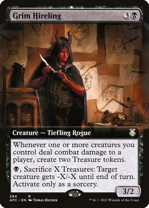 AFC: Grim Hireling (Extended Art)