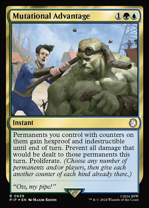 PIP: Mutational Advantage (Surge Foil)